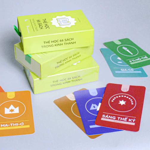 Thẻ học 66 sách trong Kinh Thánh